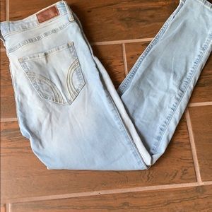 Hollister high rise super skinny